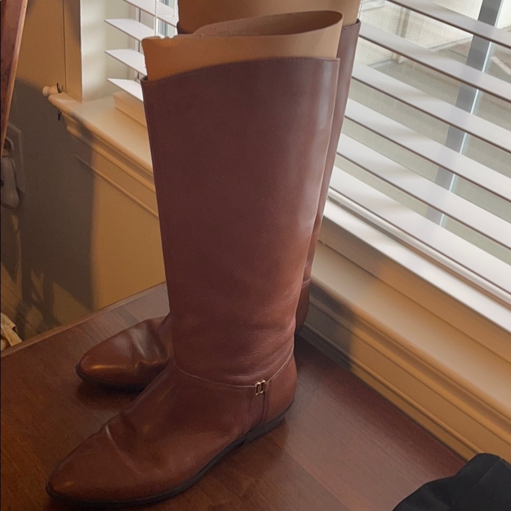 Brown riding boots sz 8